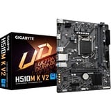 GIGABYTE H510M K V2 carte mère socket 1200 Noir/gris, RAID, 1 Gb-LAN, Sound, µATX