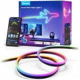 Govee Neon Rope Light 2, Bande LED Noir, 4 mètres, 2.4GHz Wi-Fi + Bluetooth