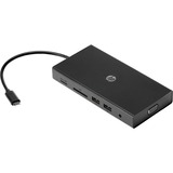 HP Hub de voyage multiport USB-C EURO, Hub USB Noir