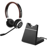 Jabra Evolve 65 MS SE casque on-ear Noir/Argent, Bluetooth, stéréo