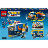 LEGO Le camion de contrôle de l’équipe Sonic, Jouets de construction 