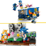LEGO Le camion de contrôle de l’équipe Sonic, Jouets de construction 