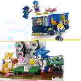 LEGO Sonic the Hedgehog - Camion de commandement Team Sonic, Jouets de construction 77006