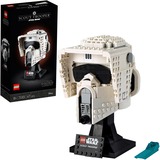 LEGO Star Wars - Le casque du Scout Trooper, Jouets de construction Blanc, 75305