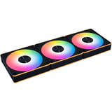 Lian Li UNI FAN CL FLEX 120 REVERSE ventilateurs de boîtier RGB  Noir, 3 pièces, 120 x 124 x 28 mm, PWM, Contrôleur inclus