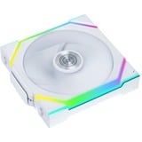 Lian Li UNI FAN SL120 Wireless Reverse Blade, Ventilateur de boîtier Blanc, Connecteur de ventilateur PWM à 4 broches