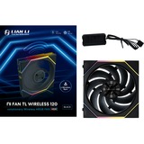 Lian Li UNI FAN TL 120 Wireless Single Pack, Ventilateur de boîtier Noir, 4 broches PWM