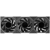 Lian Li UNI FAN TL LCD FLEX ventilateurs de boîtier RGB  Noir, 3 pièces, 124 x 120 x 28 mm, PWM