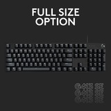 Logitech Clavier de jeu mécanique G413 TKL SE, clavier gaming Noir, GL Tactile
