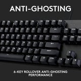 Logitech G413 TKL SE, clavier gaming Noir, Layout US (QWERTY), GL Tactile, TKL, LED blanches