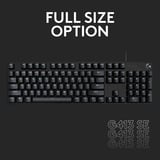 Logitech G413 TKL SE clavier gaming mécanique Noir, Layout US-International (QWERTY), GL Tactile, 80% (TKL), LED blanches