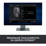 Logitech M705, Souris Argent/Noir, 1000 dpi, Vente au détail