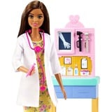Mattel Barbie Poupée de carrière - Pédiatre - Brune 