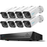 Reolink Kit de sécurité RLK16-800B8-AI , Caméra de surveillance Blanc, 8 pièces, 8 MP, PoE, 4 To