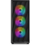 Sharkoon  boîtier midi tower Noir | 2x USB-A | RGB | Verre Trempé