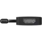 Sitecom 5 en 1 USB-C Multiport Adapter, Station d'accueil Gris