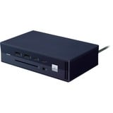 ASUS SimPro Dock 2 Avec fil Thunderbolt 3 Noir, Bleu, Station d'accueil Avec fil, Thunderbolt 3, 10,100,1000 Mbit/s, Noir, Bleu, 7680 x 4320 pixels, 1920 x 1080 pixels