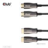Club 3D Câble hybride AOC HDMI Noir, 30 mètres