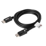 Club 3D DisplayPort 1.4 - DisplayPort 1.4 mâle-mâle, Câble Noir, 2 mètres