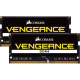 Corsair 16 Go DDR4-3200 Kit, Mémoire vive Noir, CMSX16GX4M2A3200C22, Vengeance