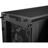Corsair FRAME 4000D WOOD RS boîtier midi tower Noir/bois | 2x USB-A | 1x USB-C | RGB | Verre Trempé