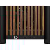 Corsair FRAME 4000D WOOD RS boîtier midi tower Noir/bois | 2x USB-A | 1x USB-C | RGB | Verre Trempé
