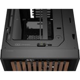 Corsair FRAME 4000D WOOD RS boîtier midi tower Noir/bois | 2x USB-A | 1x USB-C | RGB | Verre Trempé