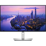 Dell UltraSharp U2725QE 27" 4K Ultra HD Moniteur Noir/argent, 1x DisplayPort, 1x HDMI, 3x USB-C, 5x USB-A, 2x Thunderbolt, 1x RJ-45, 120 Hz