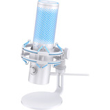 HyperX QuadCast 2 - USB gaming, Micro Blanc/Bleu