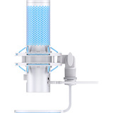 HyperX QuadCast 2 - USB gaming, Micro Blanc/Bleu