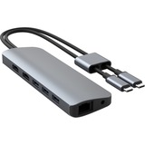 Hyper HyperDrive VIPER 10-en-2 USB-C Hub, Station d'accueil Gris foncé