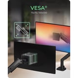 ICY BOX ICY BOX IB-MS701-T, Support de moniteur Noir