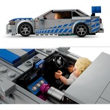 LEGO Champions de vitesse - 2 Fast 2 Furious Nissan Skyline GT-R (R34), Jouets de construction 