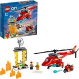 LEGO City 60281 L'Hélicoptère de Secours des Pompiers, Jouets de construction Jeu de construction, 5 an(s), Plastique, 212 pièce(s), 540 g