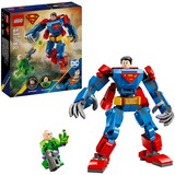 LEGO DC Super Heroes - Superman mecha vs Lex Luthor, Jouets de construction 76302