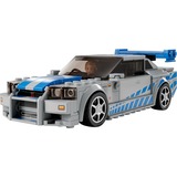LEGO Speed Champions - 2 Fast 2 Furious Nissan Skyline GT-R (R34), Jouets de construction 76917
