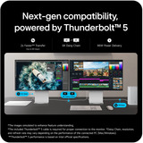 LG UltraFine evo 32U990A-S 31.5" 5K UHD Moniteur  Gris, HDMI, DisplayPort, 3x USB-C, 2x Thunderbolt 5