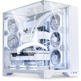 Lian Li O11 Vision boîtier midi tower Blanc | 2x USB-A | 1x USB-C | Window