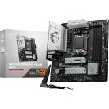 MSI B650M GAMING PLUS WIFI carte mère socket AM5 Noir/Argent, RAID, 2.5 Gb-LAN, Wi-Fi 6E, BT 5.3, Sound, µATX