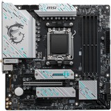 MSI B650M GAMING PLUS WIFI carte mère socket AM5 Noir/Argent, RAID, 2.5 Gb-LAN, Wi-Fi 6E, BT 5.3, Sound, µATX