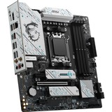 MSI B650M GAMING PLUS WIFI carte mère socket AM5 Noir/Argent, RAID, 2.5 Gb-LAN, Wi-Fi 6E, BT 5.3, Sound, µATX