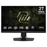 MSI MAG 272QPF E20 27" Moniteur gaming  Noir, 2x HDMI, 1x DisplayPort, AMD FreeSync, 200 Hz