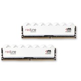 Mushkin 32 Go ECC DDR4-3600 Kit, Mémoire vive Blanc, MRD4E360GKKP16GX2, Redline ECC White