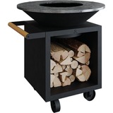 OFYR Classic Storage Black 100 PRO, Barbecue Noir, Ø 100 cm