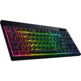 Razer BlackWidow V4 Low-Profile RGB clavier gaming mécanique Noir, Layout US (QWERTY), Razer Low-Profile Orange, 80 % (TKL)