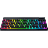 Razer BlackWidow V4 Low-Profile RGB clavier gaming mécanique Noir, Layout US (QWERTY), Razer Low-Profile Orange, 80 % (TKL)