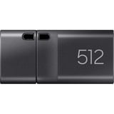 Samsung Type-C 512 Go, Clé USB Gris, MUF-512DA4/APC, USB-C 3.2 Gen 1 (5 Gbit/s)