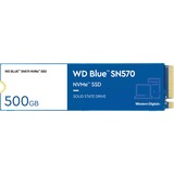 WD Blue SN570, 500 Go, SSD Bleu/Blanc, WDS500G3B0C, M.2 2280, PCIe Gen3 x4
