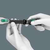 Wera 8100 SA 9 Jeu de cliquets Zyklop Speed, Set d'outils Noir/Vert, Entraînement 1/4", 28 pièces