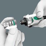 Wera 8100 SA 9 Jeu de cliquets Zyklop Speed, Set d'outils Noir/Vert, Entraînement 1/4", 28 pièces